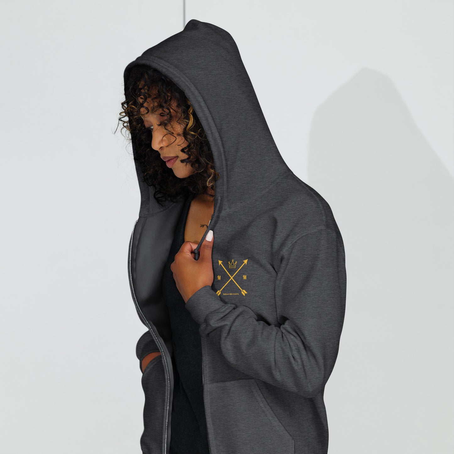 Unisex heavy blend zip hoodie